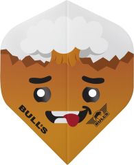 Bull's Smiley 100 Crazy Std. - Dart Flights