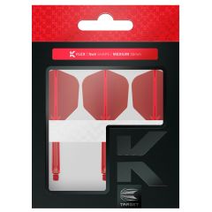 Target K-Flex Red NO6 - Shaft/Flight Combo Medium