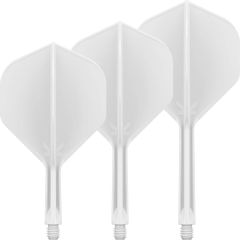 Target K-Flex White NO2 - Shaft/Flight Combo 