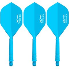 XQ Max Fenix Blue Standard - Dart Flights